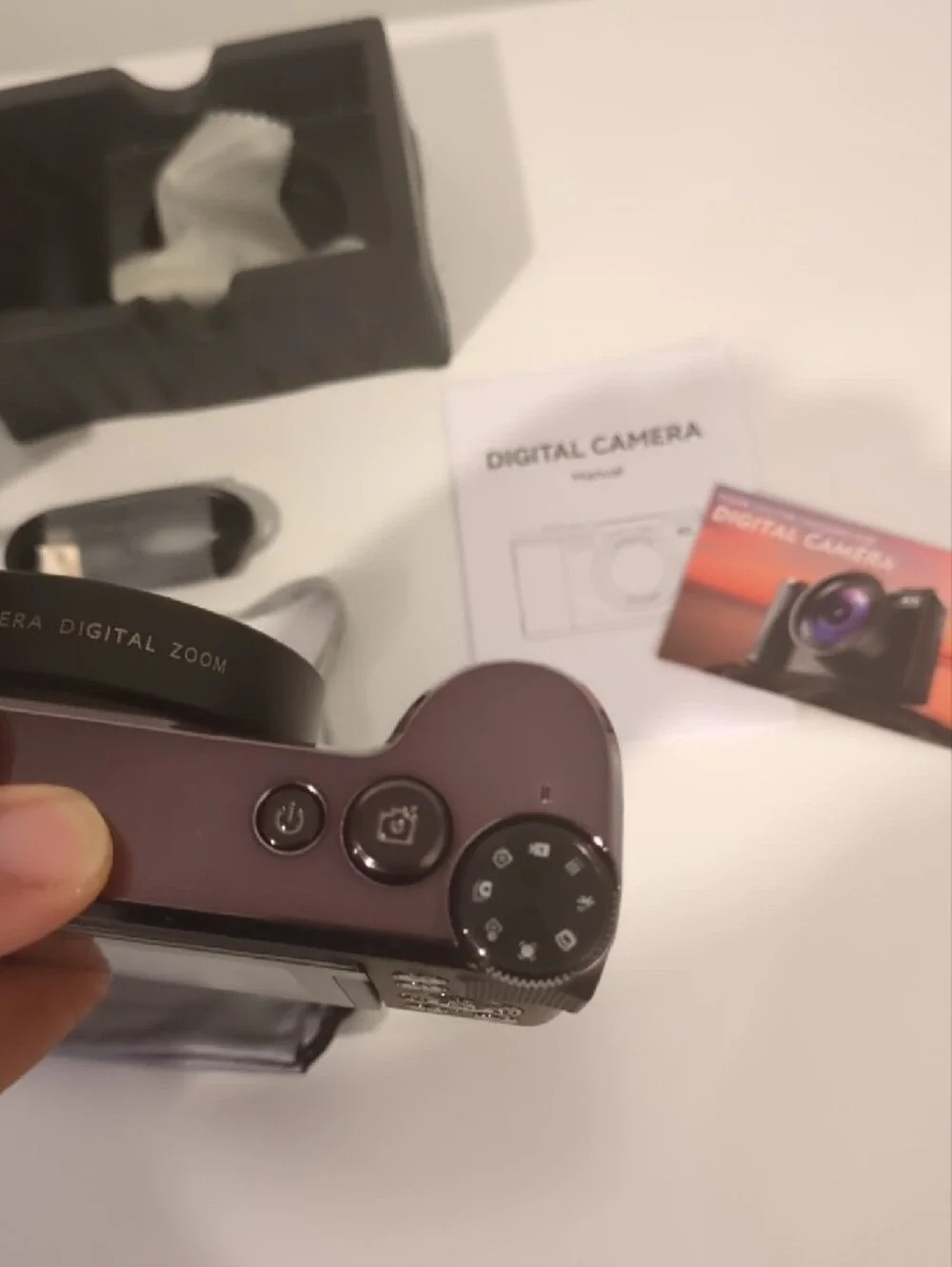 4K Digital Camera – Black Kids Toy Camera